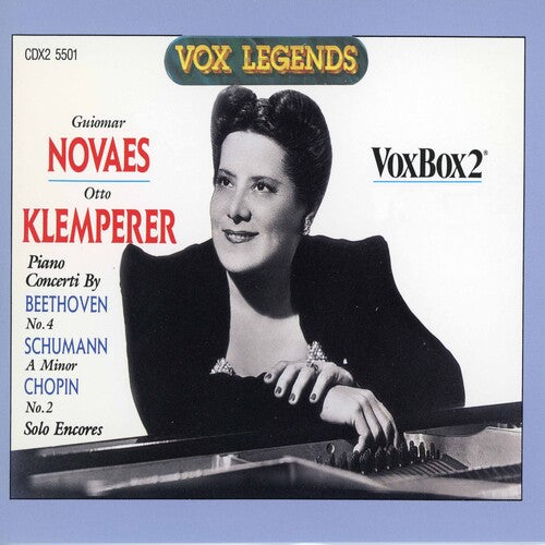 Beethoven / Novaes,guiomar / Klemperer,otto - Beethoven & Chopin & Schumann Piano Concerti - Music CD