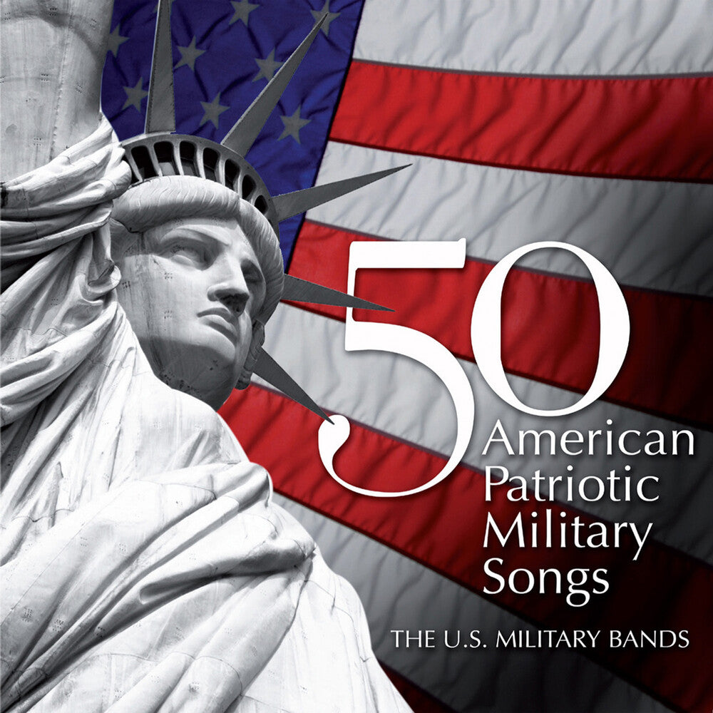 50 American Patriotic Military Songs / Various [LP] Vinyl Record