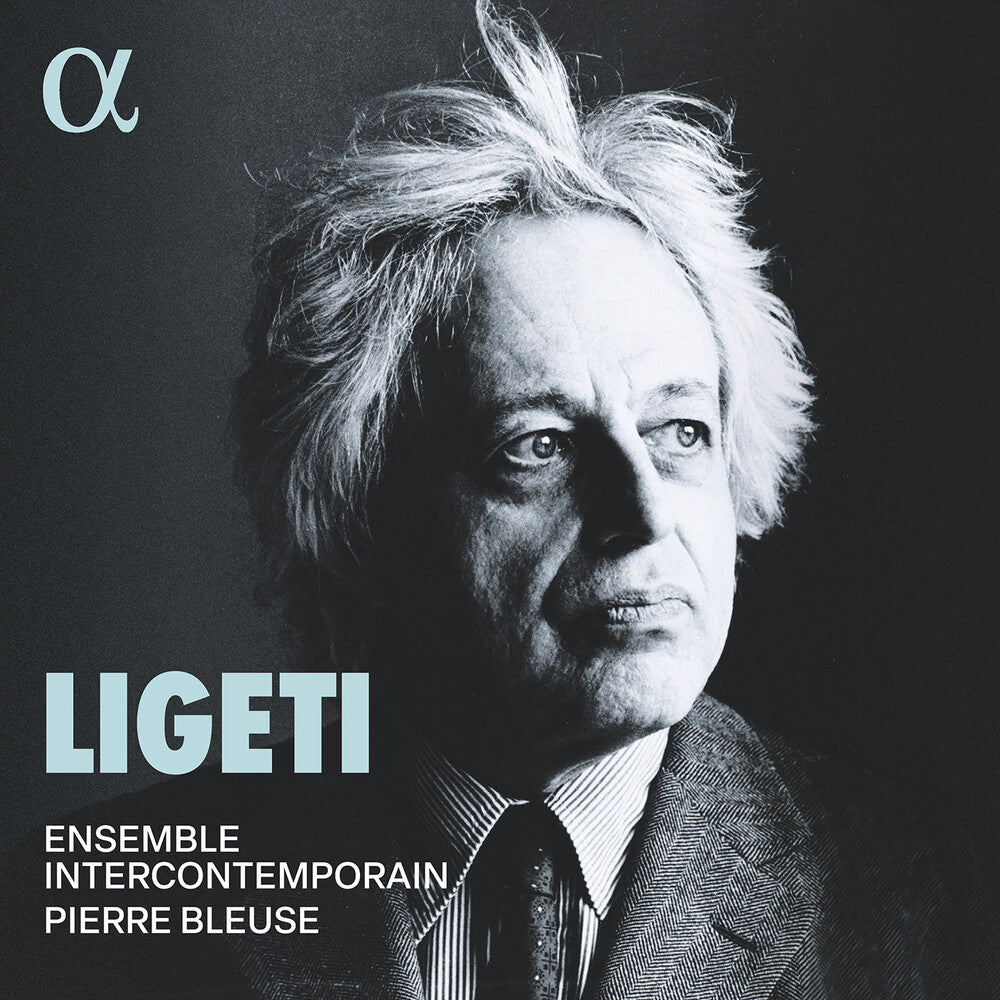 the album cover for Ligeti / Bleuse / Ensemble Intercontemporain - Ligeti