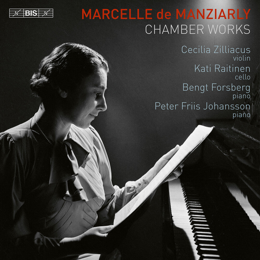 the album cover for Manziarly / Zilliacus / Johansson - Chamber Works (Hybr)