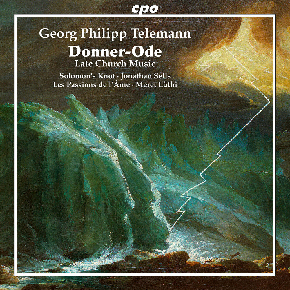 the album cover for Telemann / Solomons Knot - Donnerode - Late Church Music