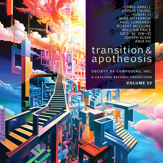 the album cover for Arrell / Chung / Thammikasakul - Transition & Apotheosis
