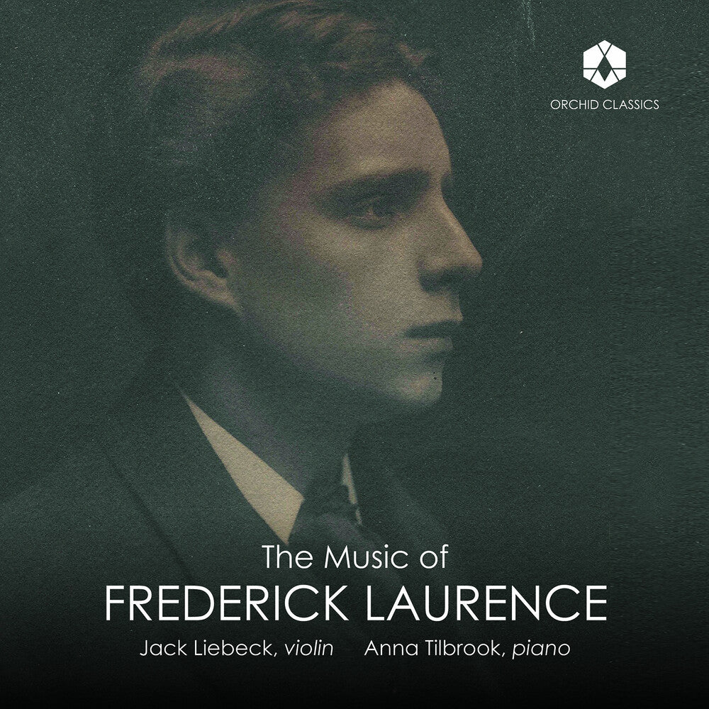 the album cover for Laurence / Tilbrook / Liebeck - Music Of Frederick Laurence
