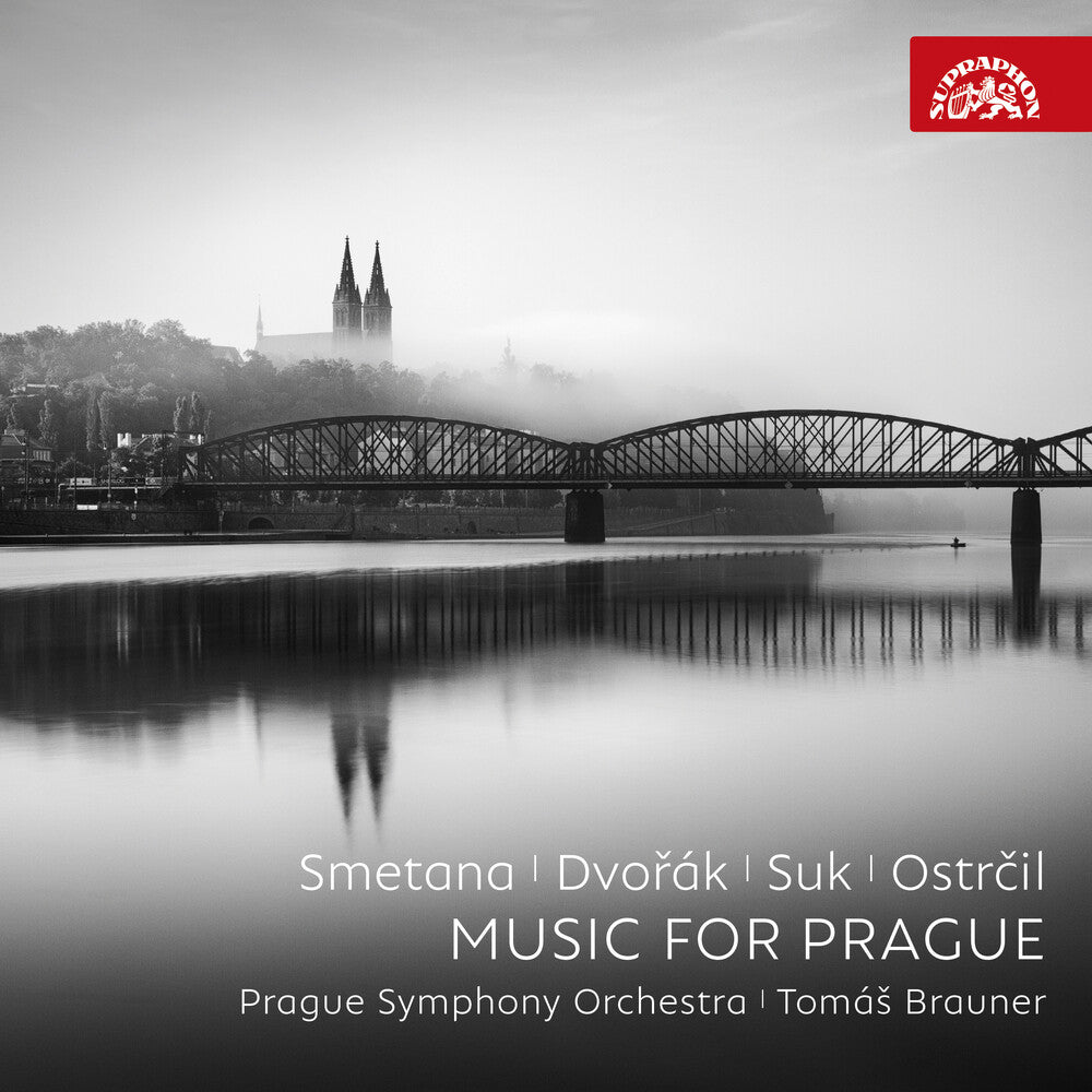 the album cover for Dvorak / Suk / Prague Symphiony Orchestra - Music For Prague