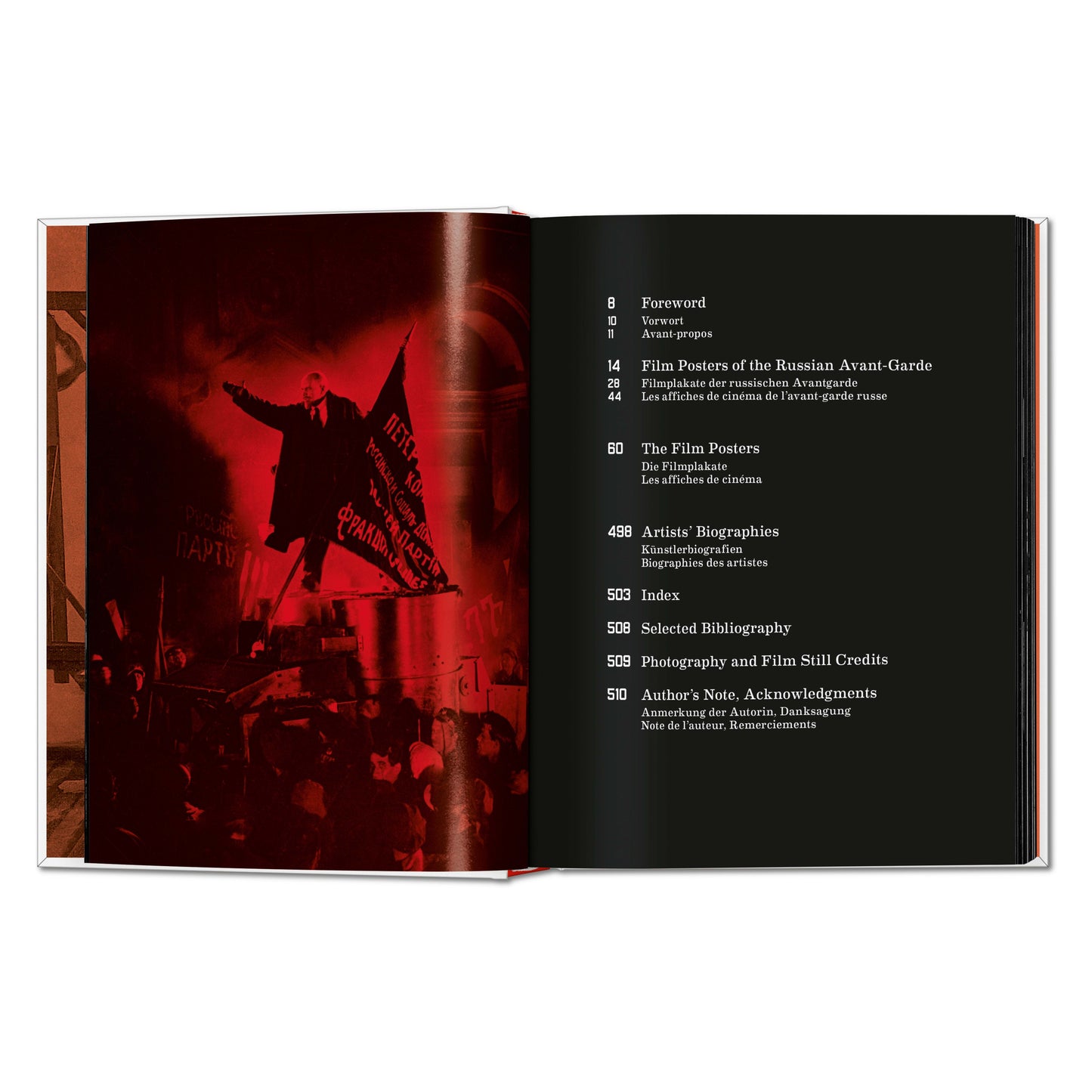 Film Posters of the Russian Avant-Garde. 45th Ed. (German, French, English) Book