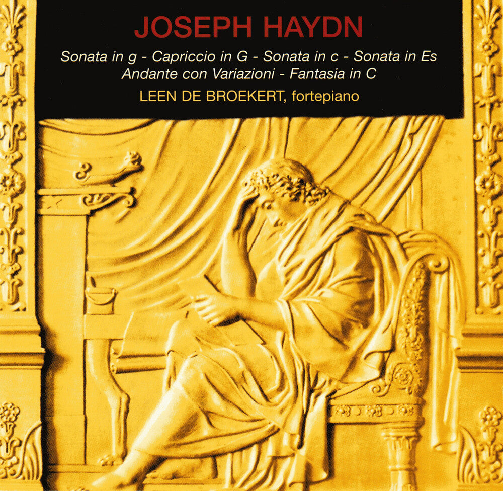 the album cover for Leen De Broekert - Joseph Haydn