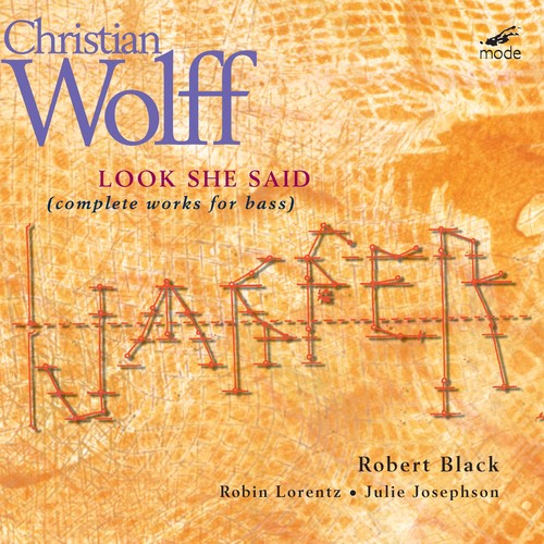 the album cover for Robert Black - Look She Said 4: Complete Works for Bass