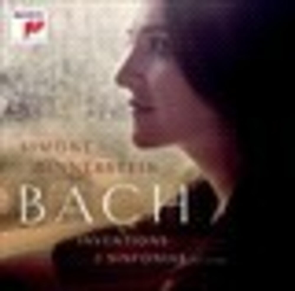 the album cover for Bach / Simone Dinnerstein - Inventions & Sinfonias Bwv 772-801 [Digipak]
