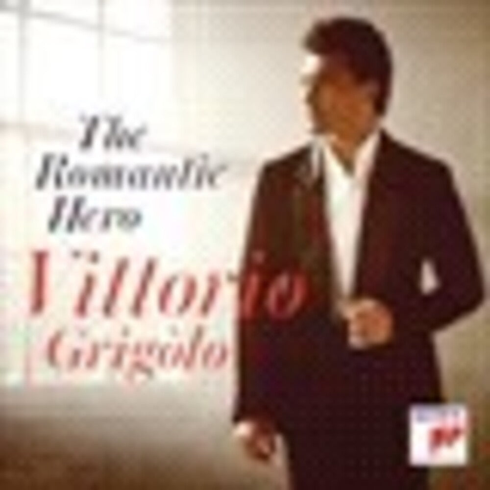the album cover for Vittorio Grigolo - Romantic Hero