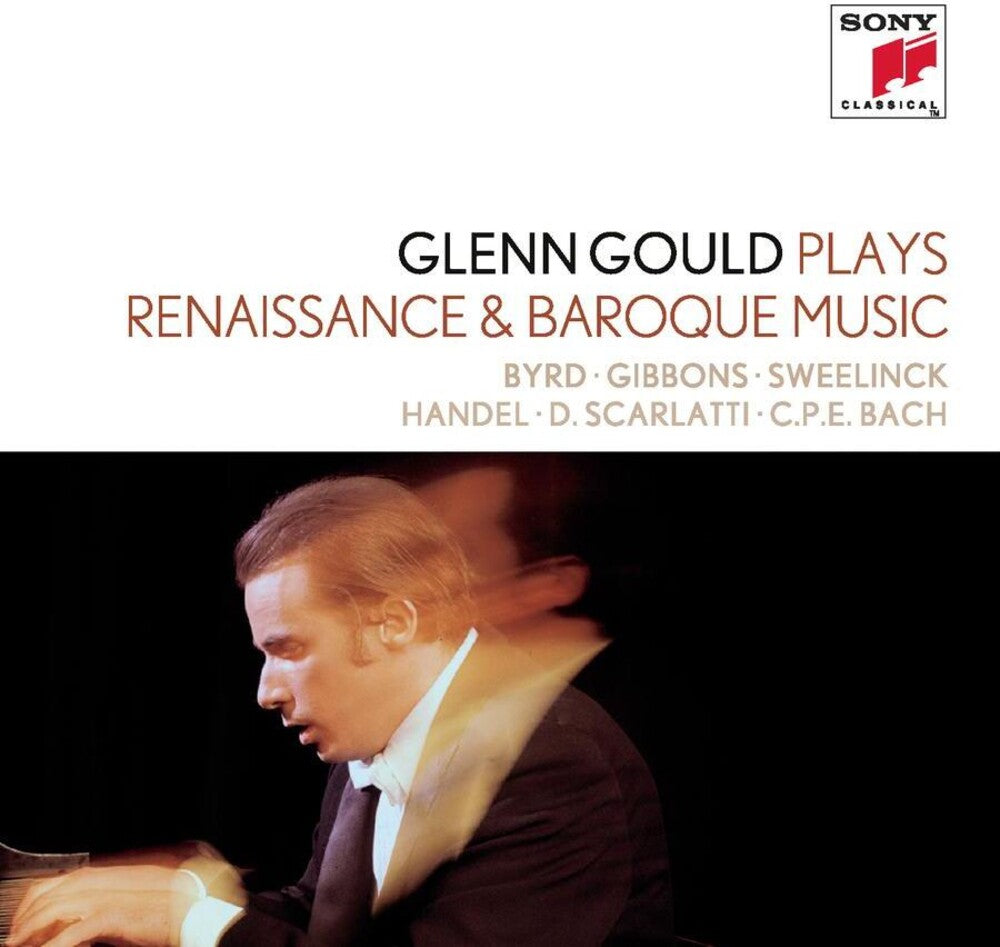 the album cover for Glenn Gould - Plays Renaissance & Baroque Music (Bril)
