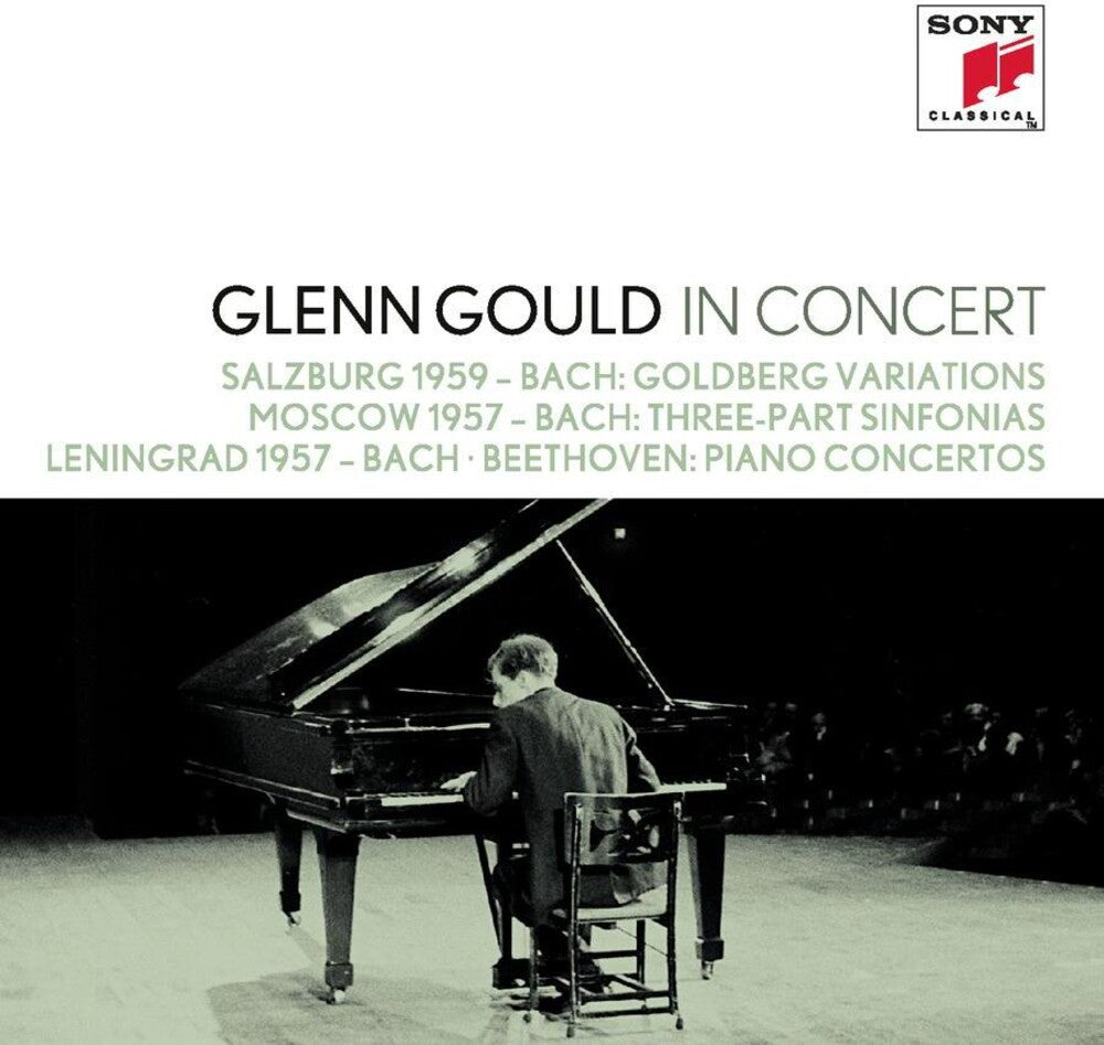 the album cover for Glenn Gould - In Concert: Live In Salzburg 1959