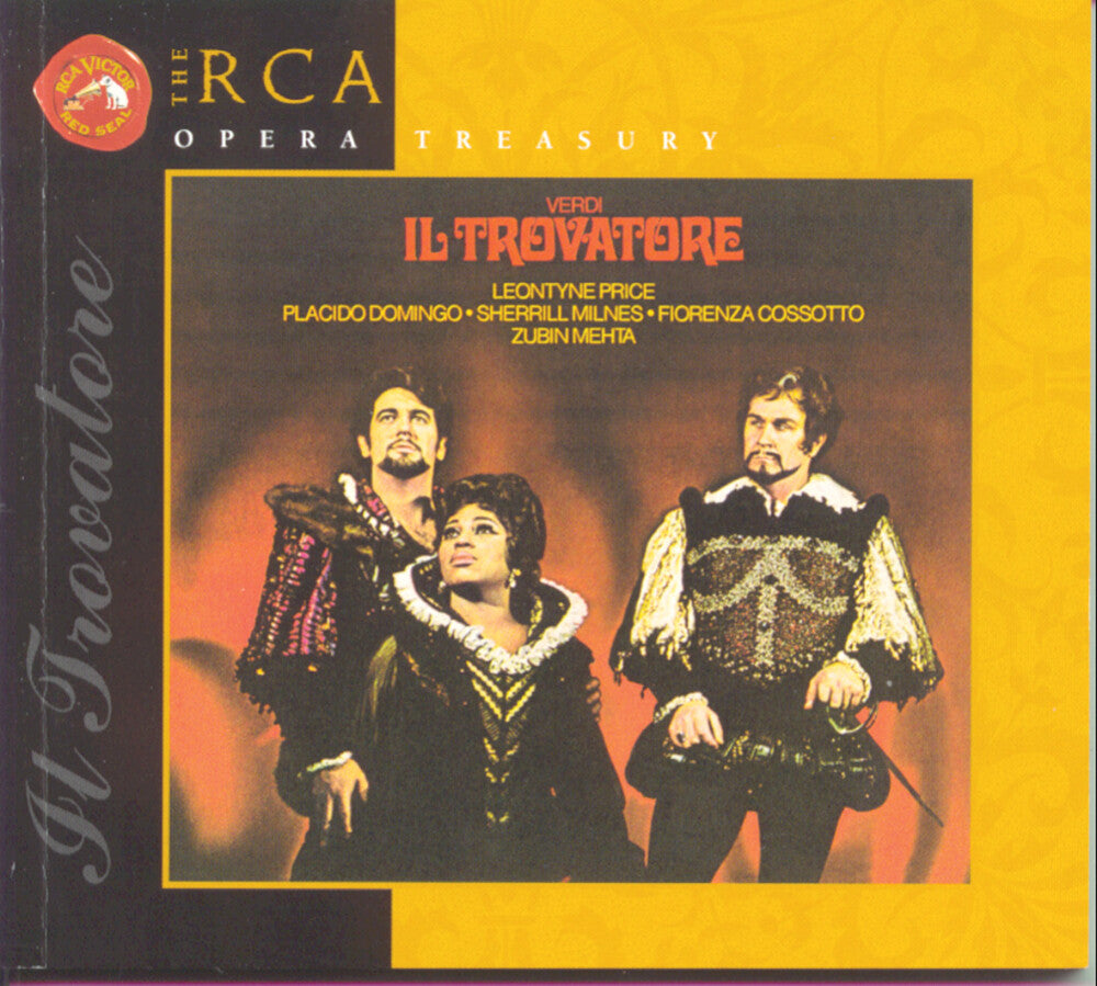 the album cover for PlÃ¡cido Domingo - Il Trovatore
