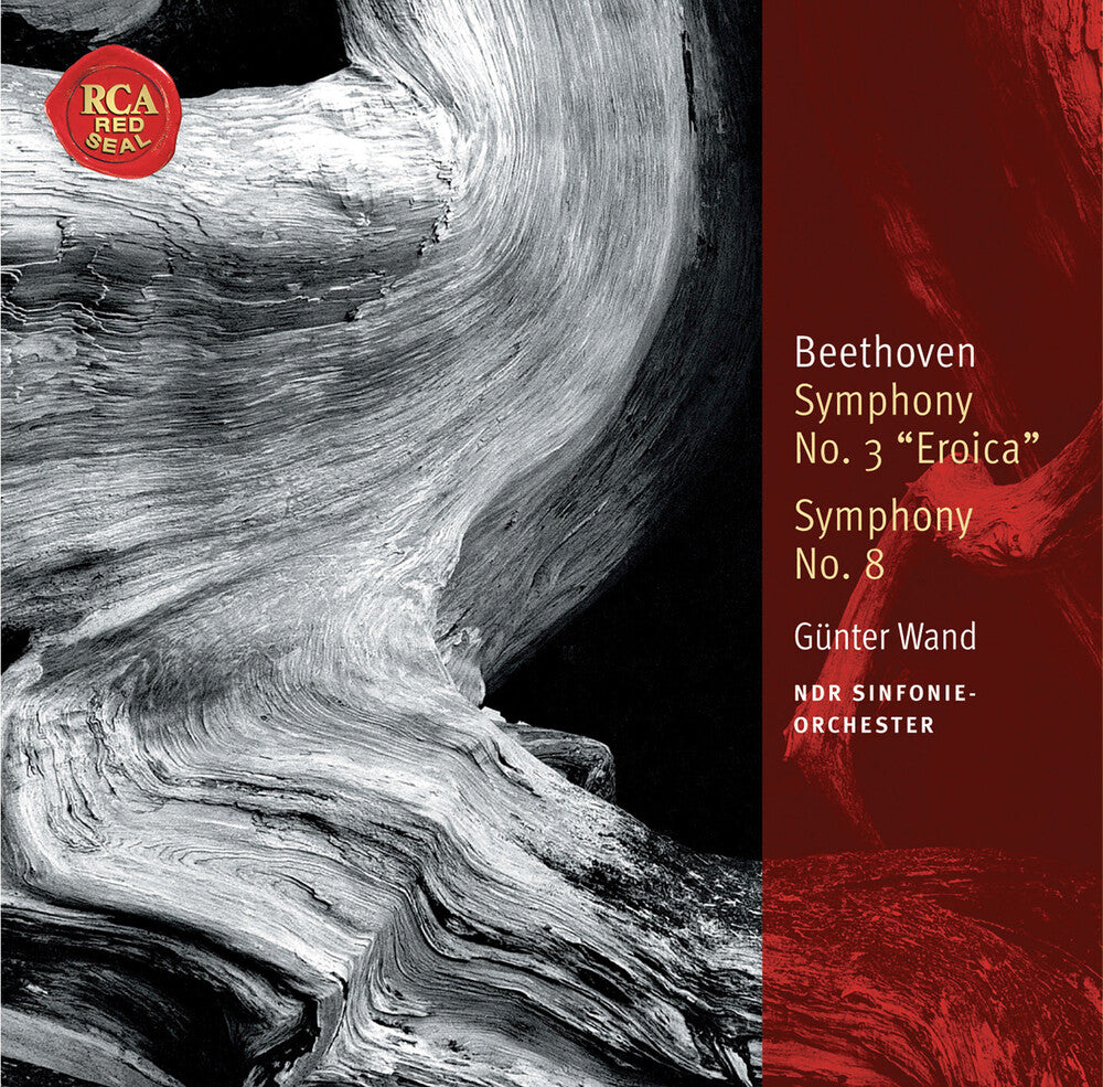 the album cover for GÃ¼nter Wand - Symphony No 3 Eroica & No 8 [Remastered]