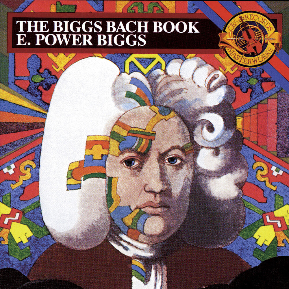 the album cover for E. Power Biggs - Bach Book