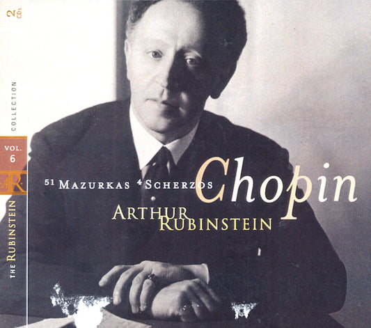 the album cover for Arthur Rubinstein - Rubinstein Collection 6