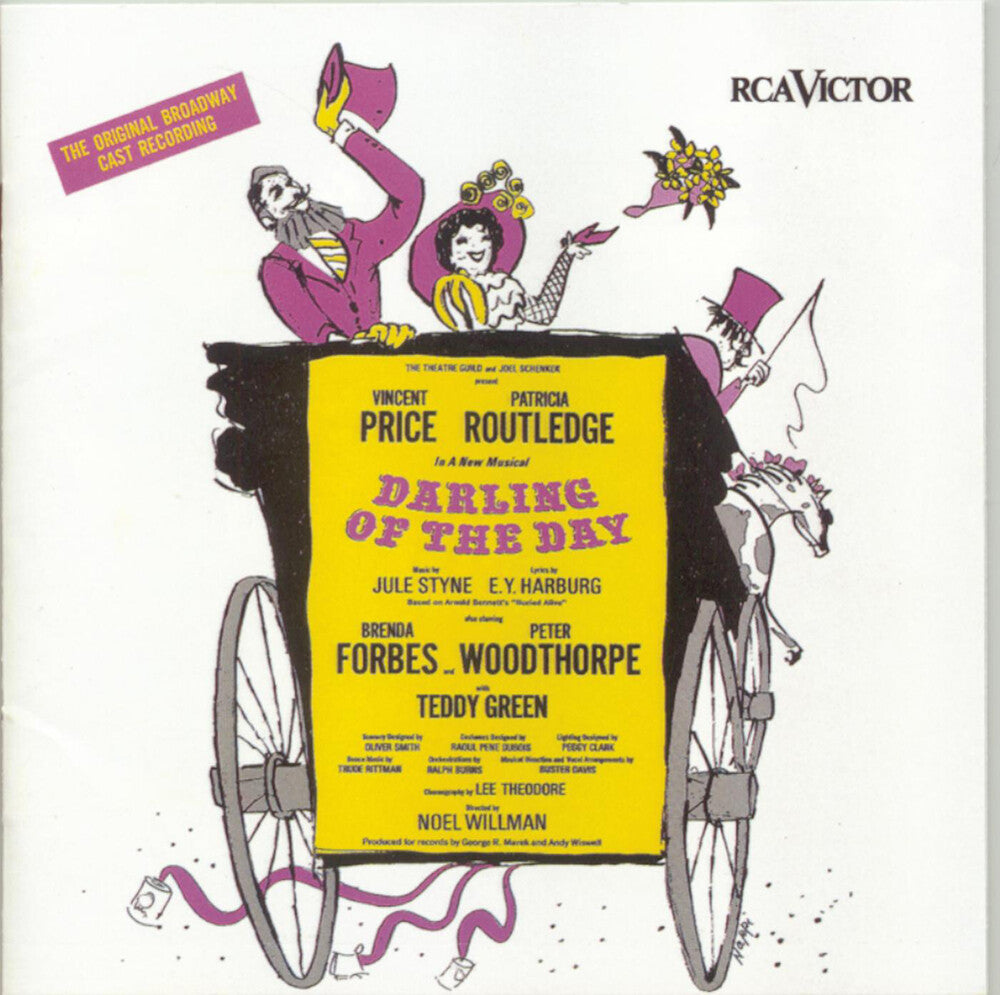 the album cover for Original Broadway Cast of Darling of the Day - Darling Of The Day: Original Broadway Cast Recording (Remastered)