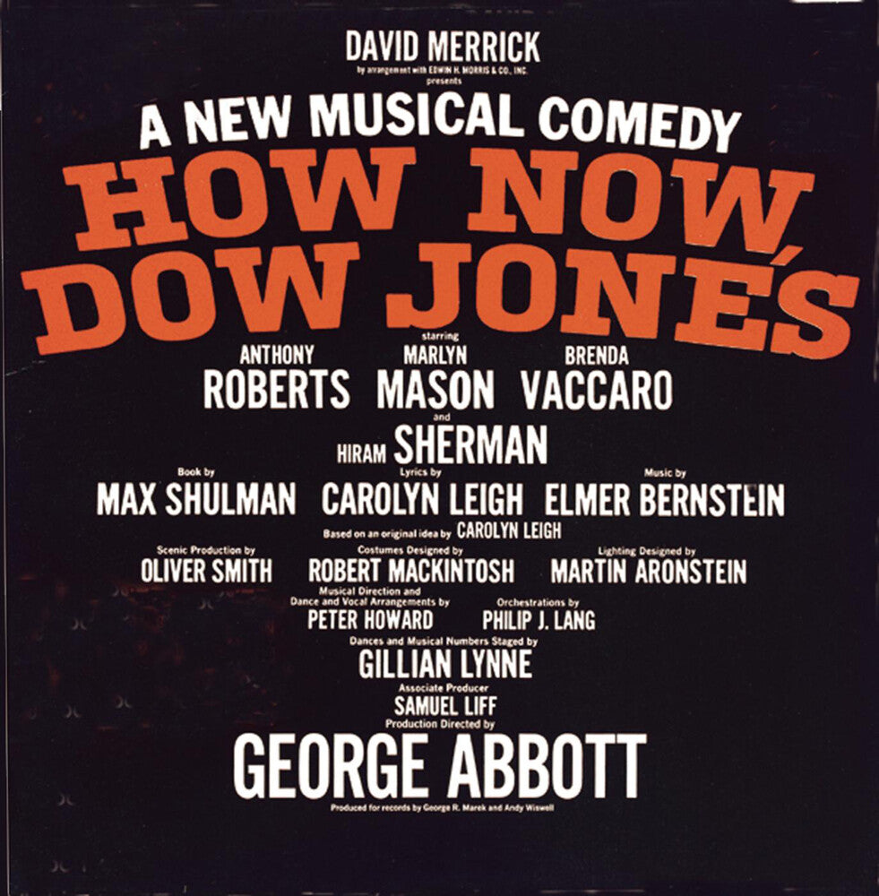 the album cover for Original Broadway Cast of How Now - How Now, Dow Jones