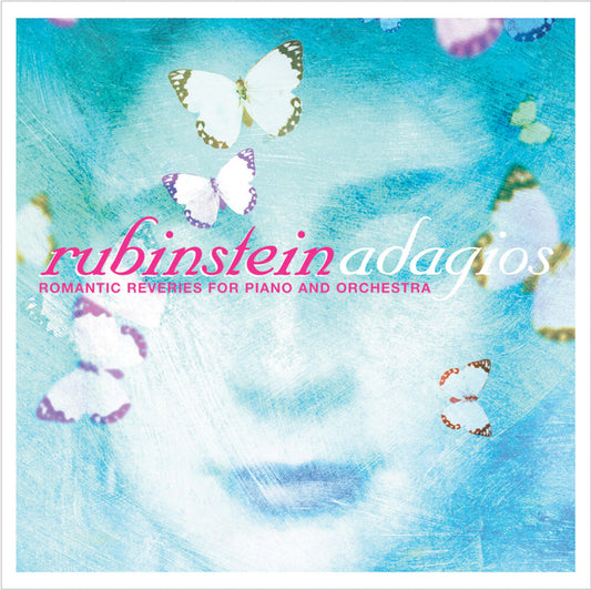 the album cover for Artur Rubinstein - Adagios: Romantic Reveries For Piano & Orchestra
