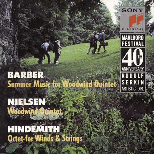 Barber / Nielsen / Hindemith / Marlboro Rec. Socie - Summer Music / Woodwind Quintet (nielsen) / Octet - Music CD