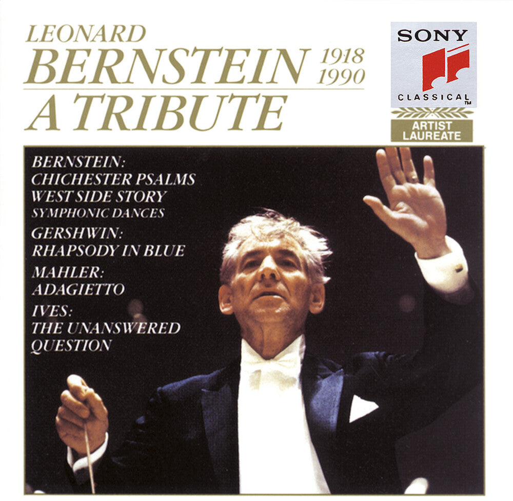 the album cover for Leonard Bernstein - Tribute To Leonard Bernstein