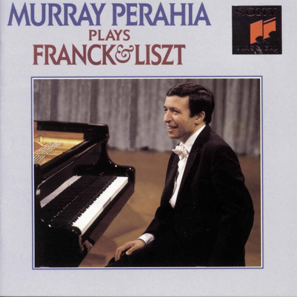 the album cover for Murray Perahia - Plays Franck & Liszt