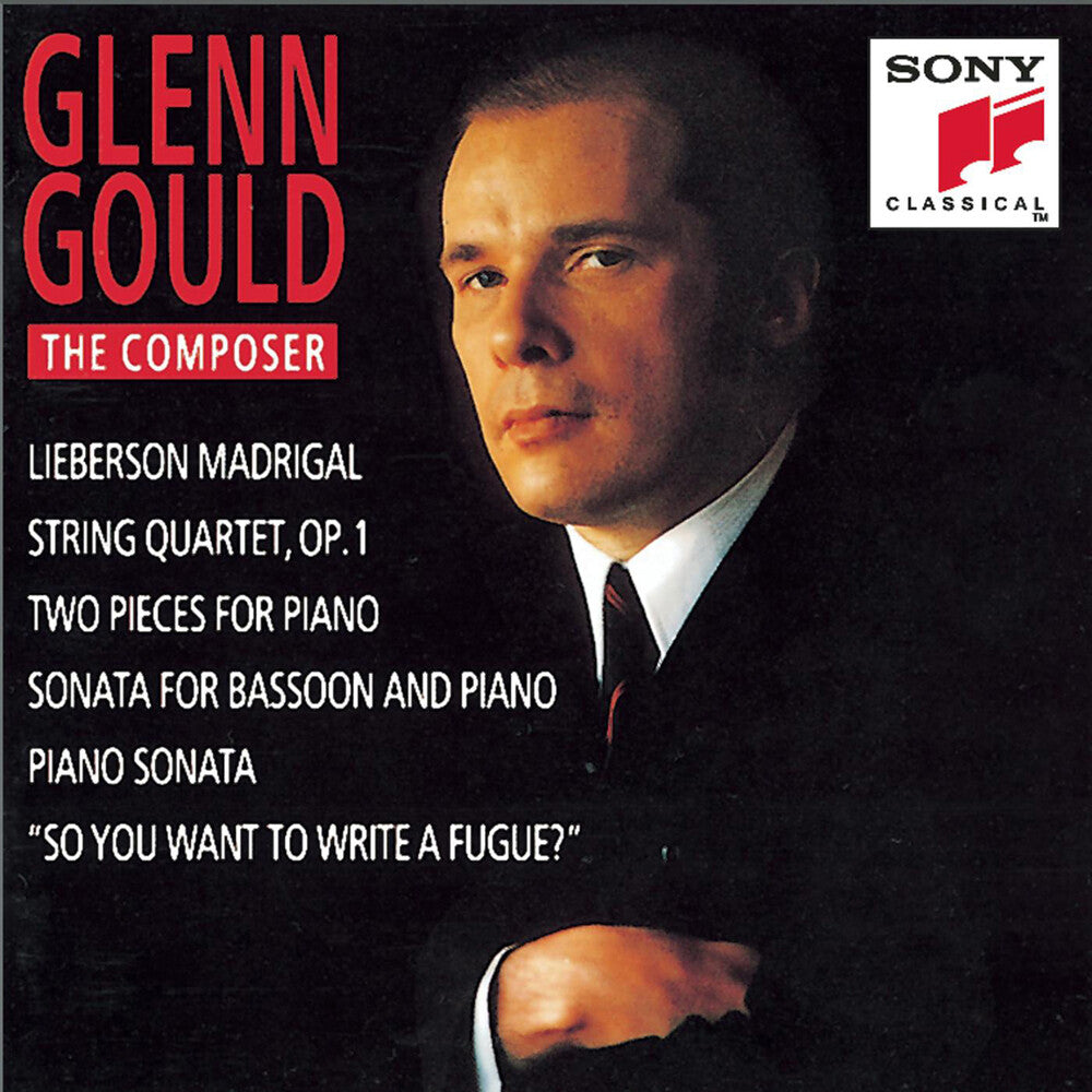 the album cover for Gould, Glenn - Glenn Gould: String Quartet  -So You Want To Write A Fugue?