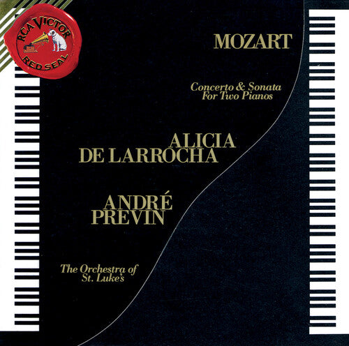Mozart / De Larrocha / Previn - Concerto & Sonata For 2 Pianos - Music CD