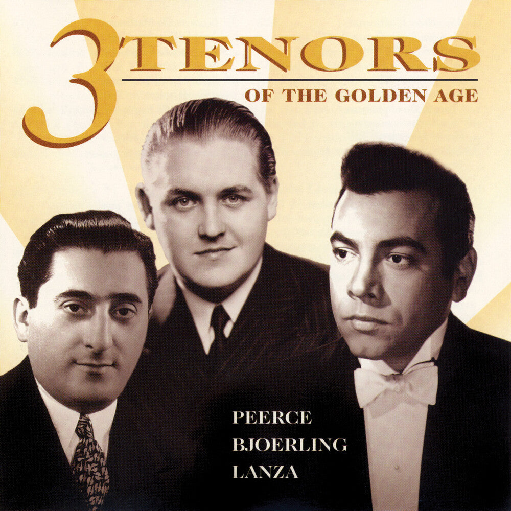 the album cover for Jussi BjÃ¶rling - 3 Tenors Of The Golden Age / Various