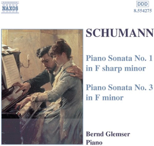 the album cover for Bernd Glemser - Piano Sonatas 1 & 3