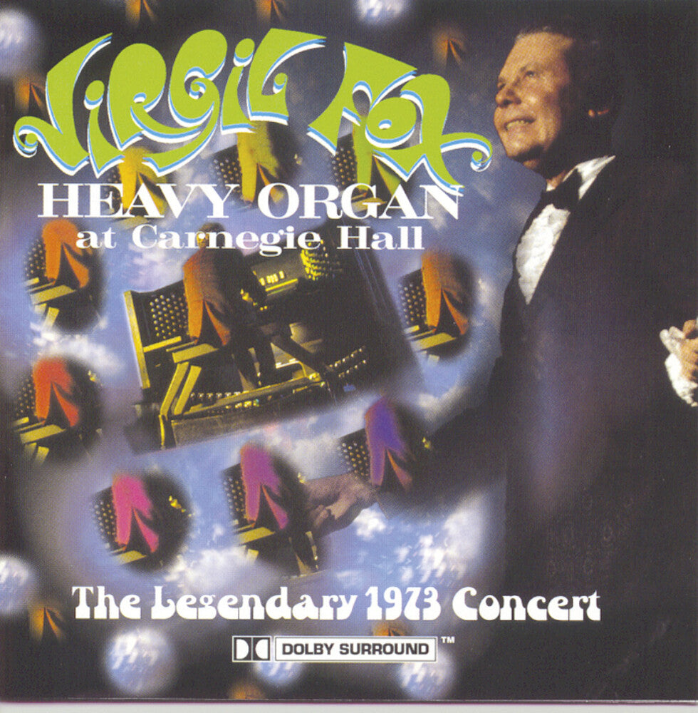 the album cover for Virgil Fox - Organ Music Of J.S. Bach