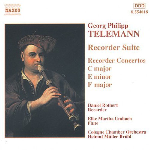 the album cover for Daniel Rothert - Suite & Concertos for Recorder