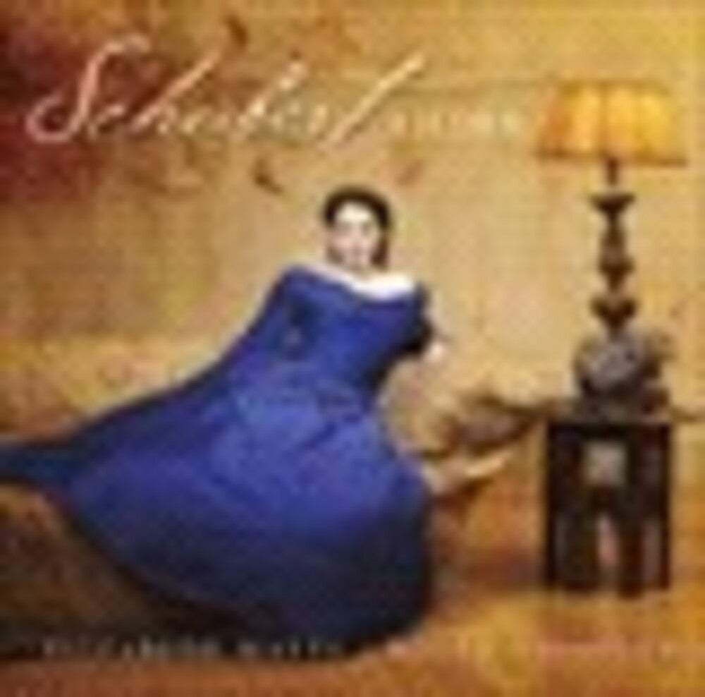 the album cover for Elizabeth Watts - Schubert Lieder (Snyr)