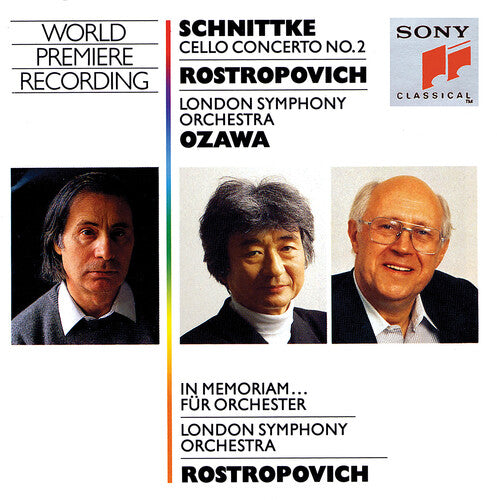 Schnittke / Rostropovich - Cello Concerto 2 - Music CD