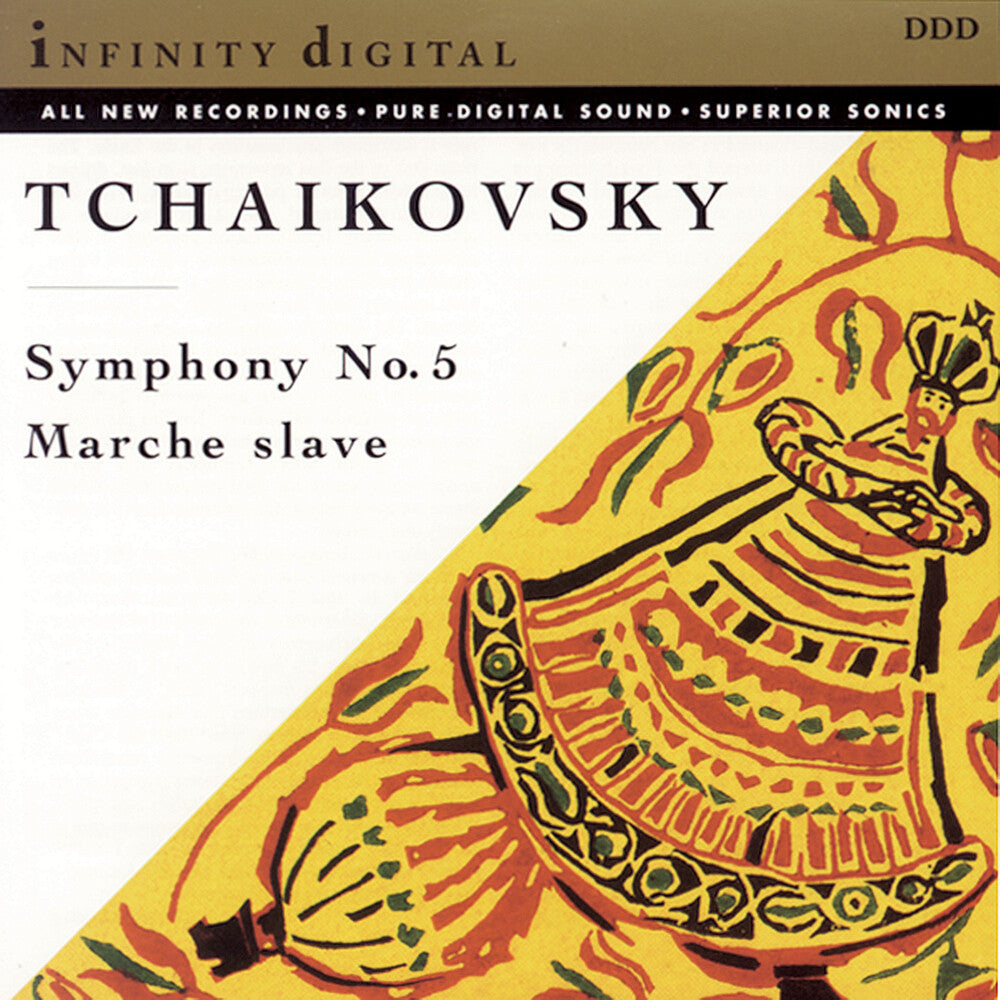 the album cover for Vato Kahi - Symphony 5 / Marche Slave