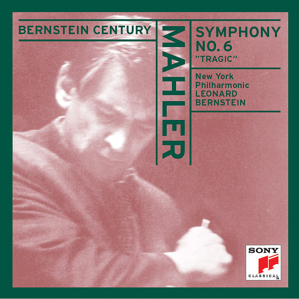 the album cover for Leonard Bernstein - Symphony 6 In A Minor