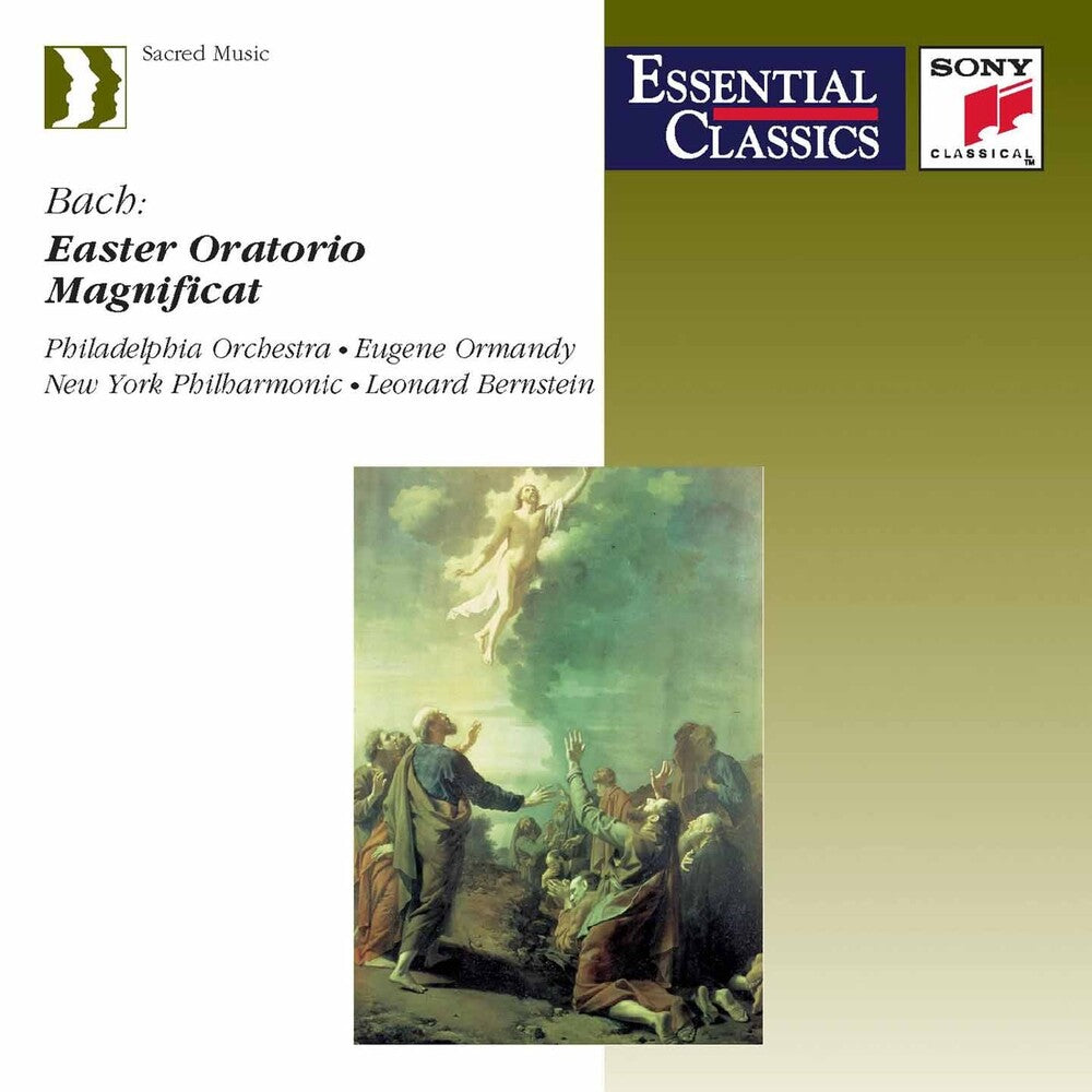 the album cover for Englebert Brenner - Bach: Easter Oratorio - Magnificat - Ormandy - Bernstein