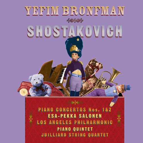Shostakovich / Bronfman / Salonen / Lap - Piano Concertos 1 & 2 / Piano Quintet - Music CD