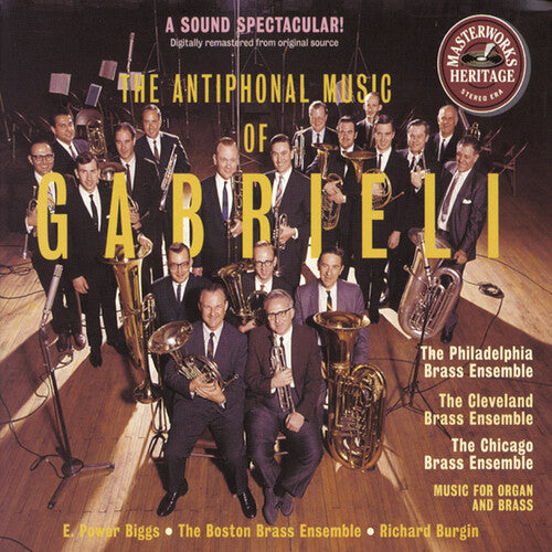 Gabrieli / Phildelphia Chicago & Cleveland Brass - Antiphonal Music Of Gabrieli - Music CD