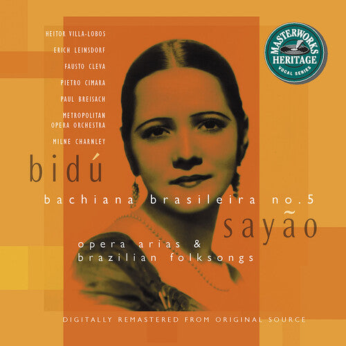 Sayao,bidu - Opera Arias & Brazilian Folk Songs - Music CD