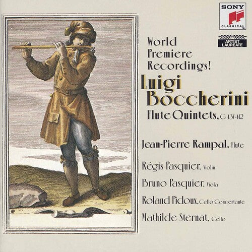 Boccherini / Rampal / Pasquier / Pidoux / Sternat - Flute Quintets - Music CD