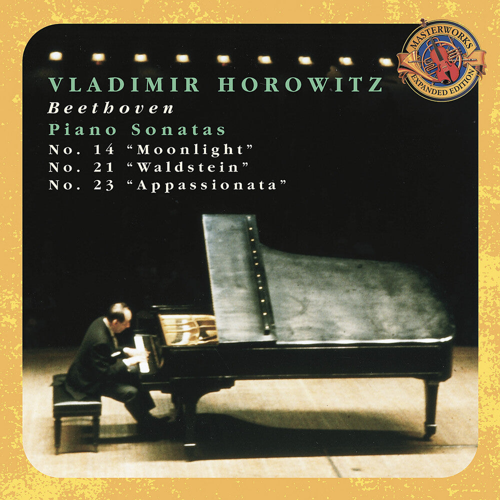 the album cover for RCA Victor Symphony Orchestra - Piano Sonatas 14 21 & 23 (Bonus Tracks) [Remastered]