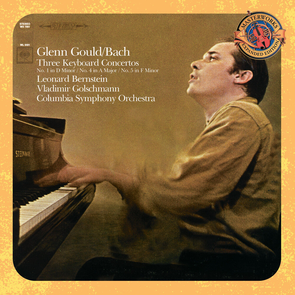 the album cover for Glenn Gould - Keyboard Concertos (Bonus Tracks) [Remastered]