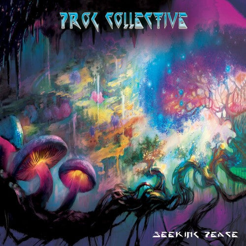 The Prog Collective - Seeking Peace - Purple Marble Vinyl Record