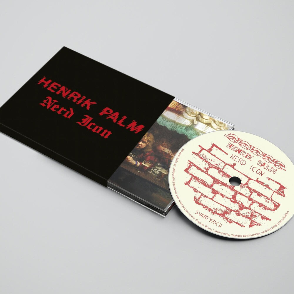 the album cover for Henrik Palm - Nerd Icon