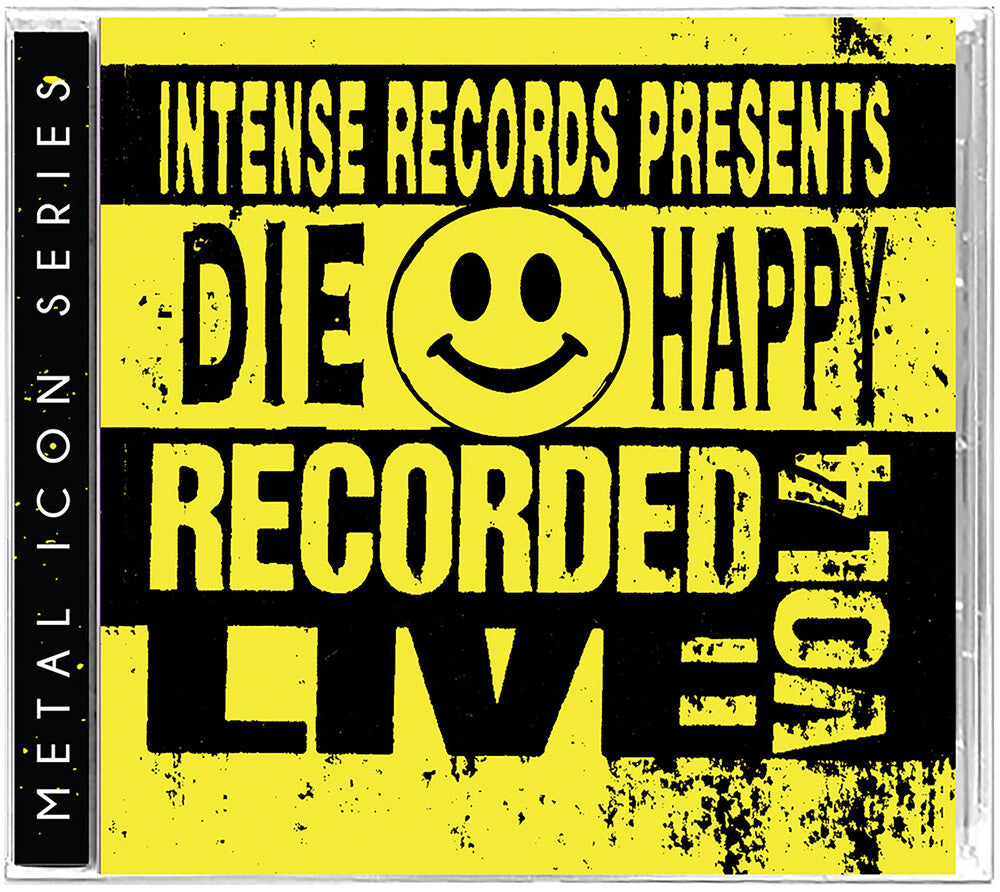 the album cover for Die Happy - Intense Series Live Vol. 4