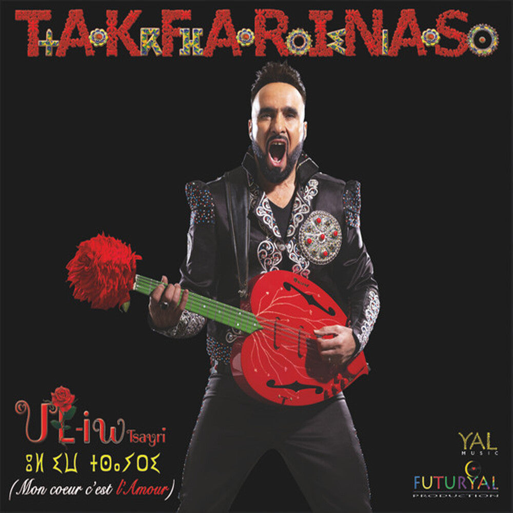 the album cover for Takfarinas - Ul-Iw Tsayri (Mon Cour C'est L'amour) [Digipak]