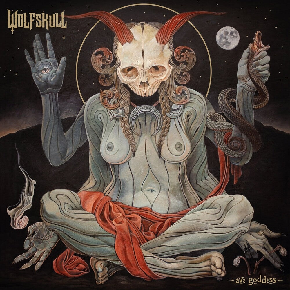 the album cover for Wolfskull - Ave Goddess [Digipak]