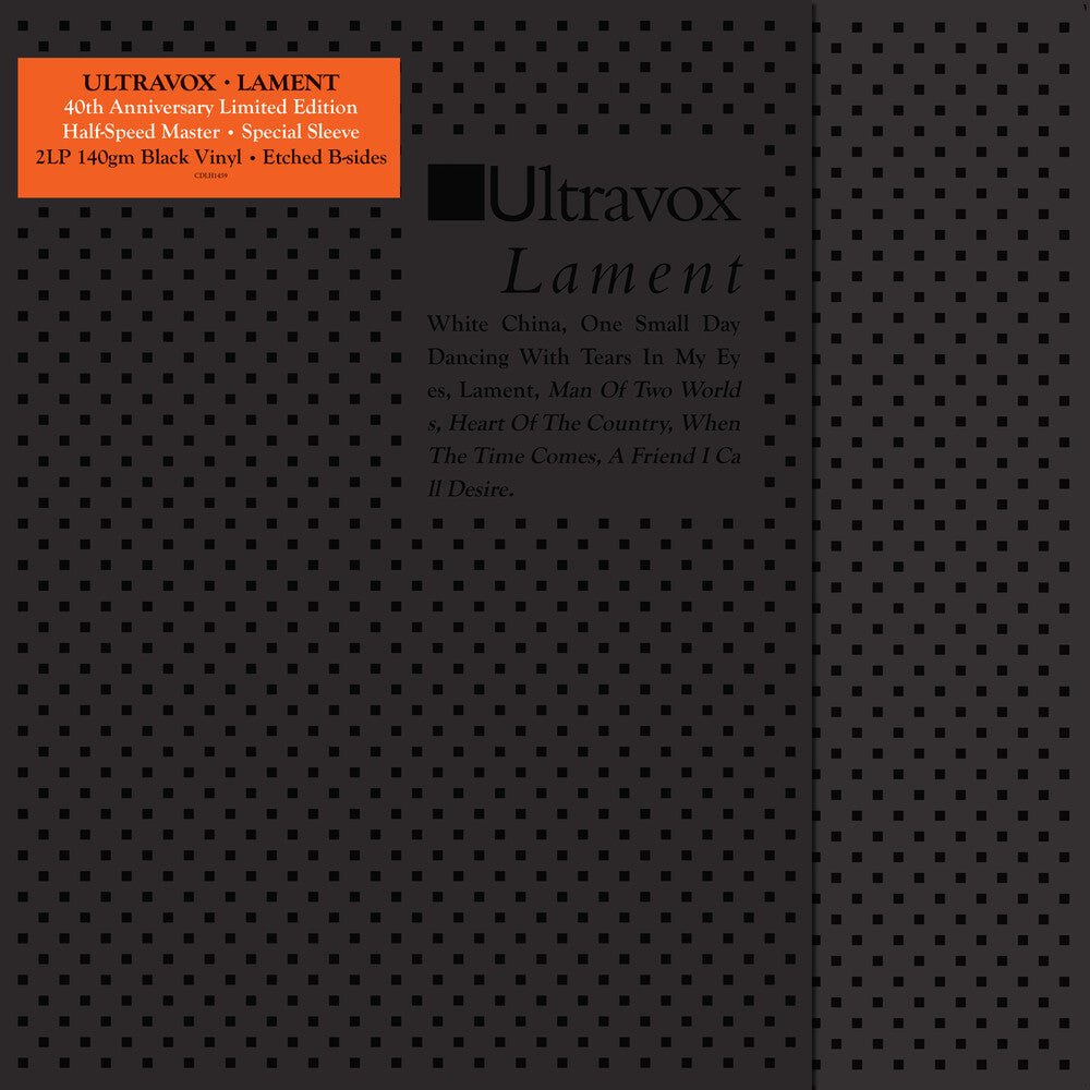Ultravox - Lament (Deluxe Edition): Limited 40th Anniversary [LP] Vinyl Record