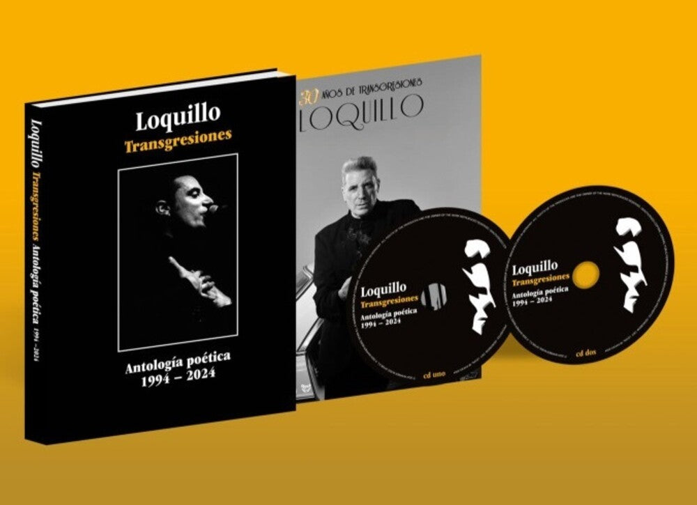 the album cover for Loquillo - Transgresiones: Antologia Poetica (Spa)