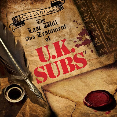Uk Subs - Last Will & Testament Of Uk Subs - Music CD